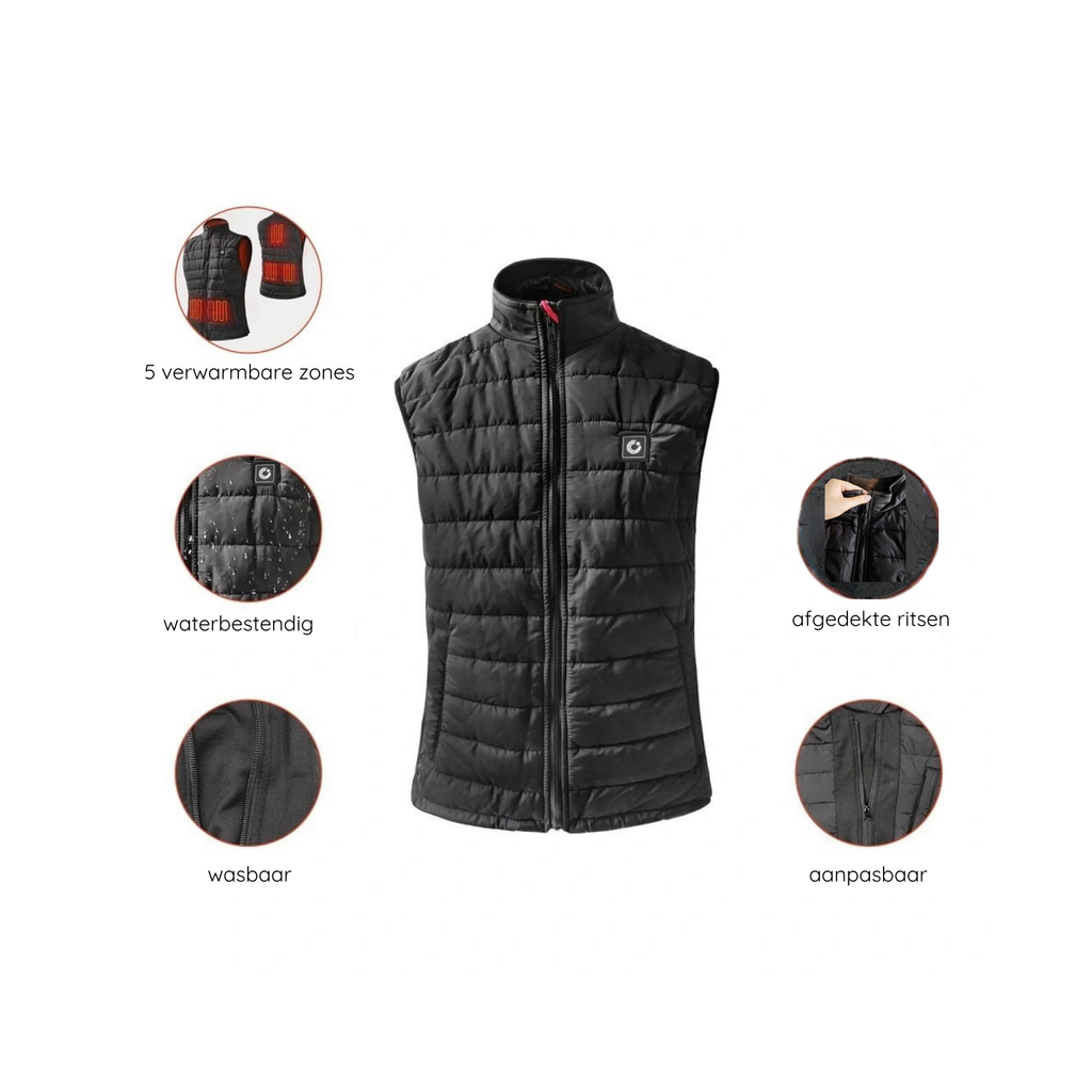 Bodywarmer (zwart)