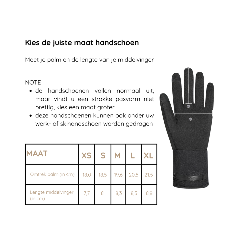Handschoenen (zwart)
